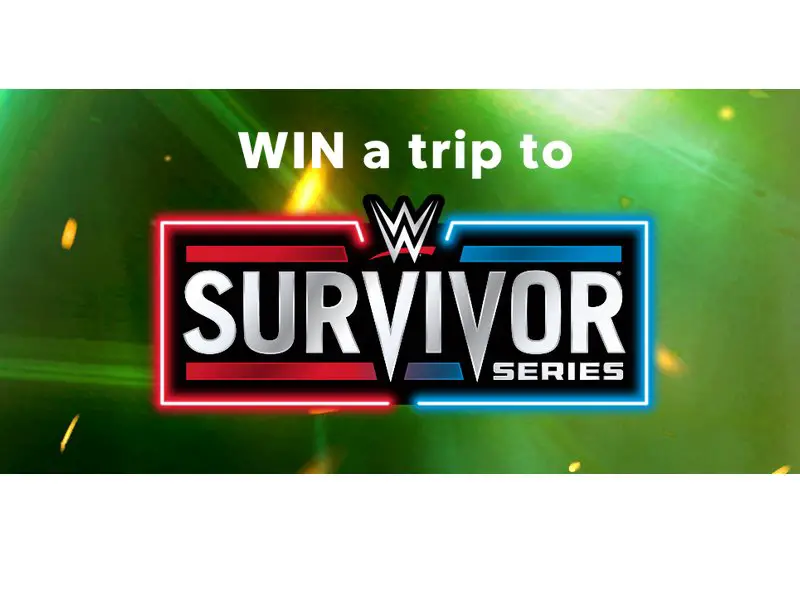 Cricket Wireless Survivor Series Flyaway Sweepstakes - Win A Trip For Two To The WWE Survivor Series
