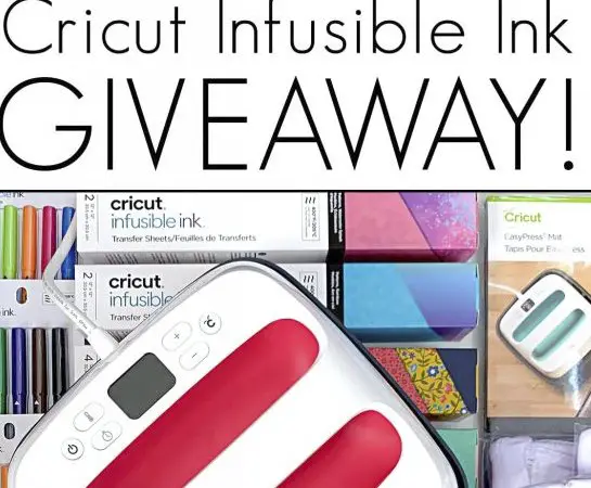 Cricut Infusible Ink & Easy Press 2 Giveaway