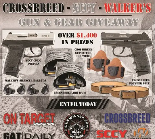Crossbreed Sccy Walker's Gun And Gear Giveaway