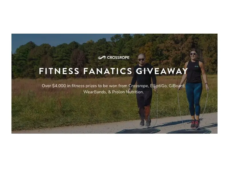Crossrope Fitness Fanatics Giveaway - Win Fitness Gear & More