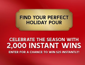Crown Royal Holiday Shopper Instant Win Game - Win $25 Instantly; 2000 Winners