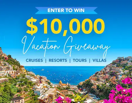 CruiseOne $10,000 Vacation Giveaway - Win A $10,000 Dream Vacation