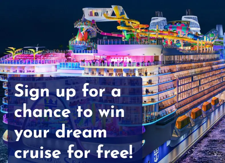 Cruises.com Royal Caribbean Legend of the Seas Sweepstakes - Win a 6-night Caribbean Cruise for 2