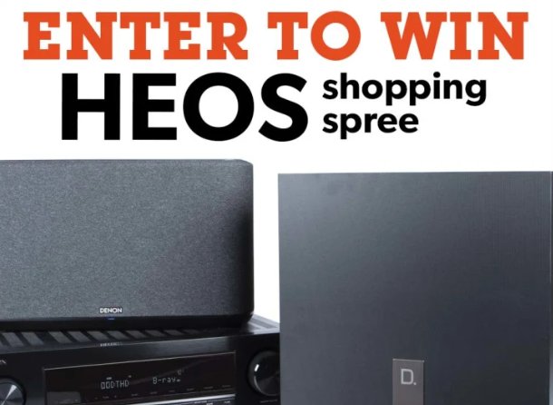 Crutchfield $2,000 HEOS Shopping Spree Giveaway