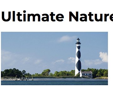 Crystal Coast Ultimate Nature Lovers Sweepstakes