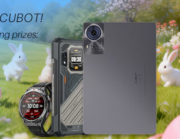 CUBOT Easter's Day Giveaway 2026 - Win One of 3 CUBOT Devices