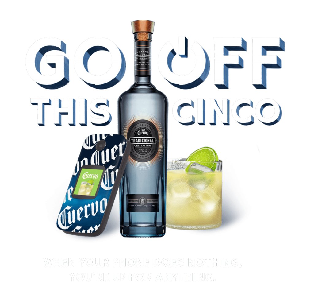 Cuervo Cinco Sweepstakes 2023 –  Win A Cuervo Branded Dumb Phone Or $50 (1,250 Winners)