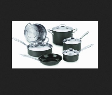Cuisinart Green Gourmet Cookware Set Giveaway