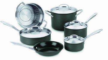 Cuisinart Green Gourmet Cookware Set Giveaway