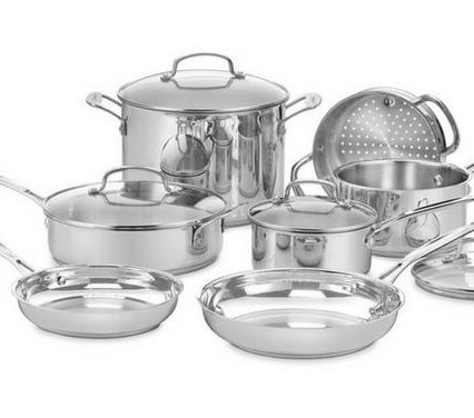 Cuisinart Stainless Steel Cookware Set Giveaway