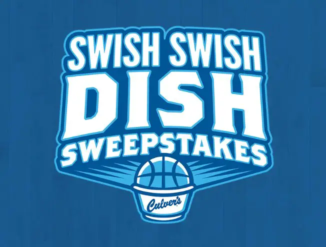 Culver’s “Swish Swish Dish” Instant Win Game - $2,500 Cash, Gift Cards & More Up For Grabs