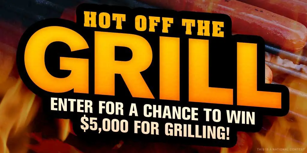Cumulus Media Hot Off The Grill Sweepstakes - Win $5,000