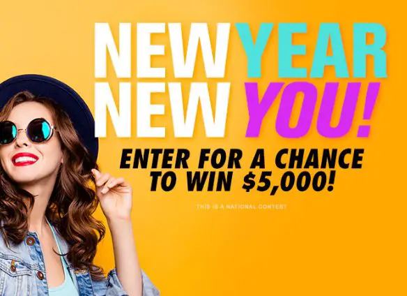 Cumulus NEW YEAR, NEW YOU Sweepstakes - Win $5,000 Cash