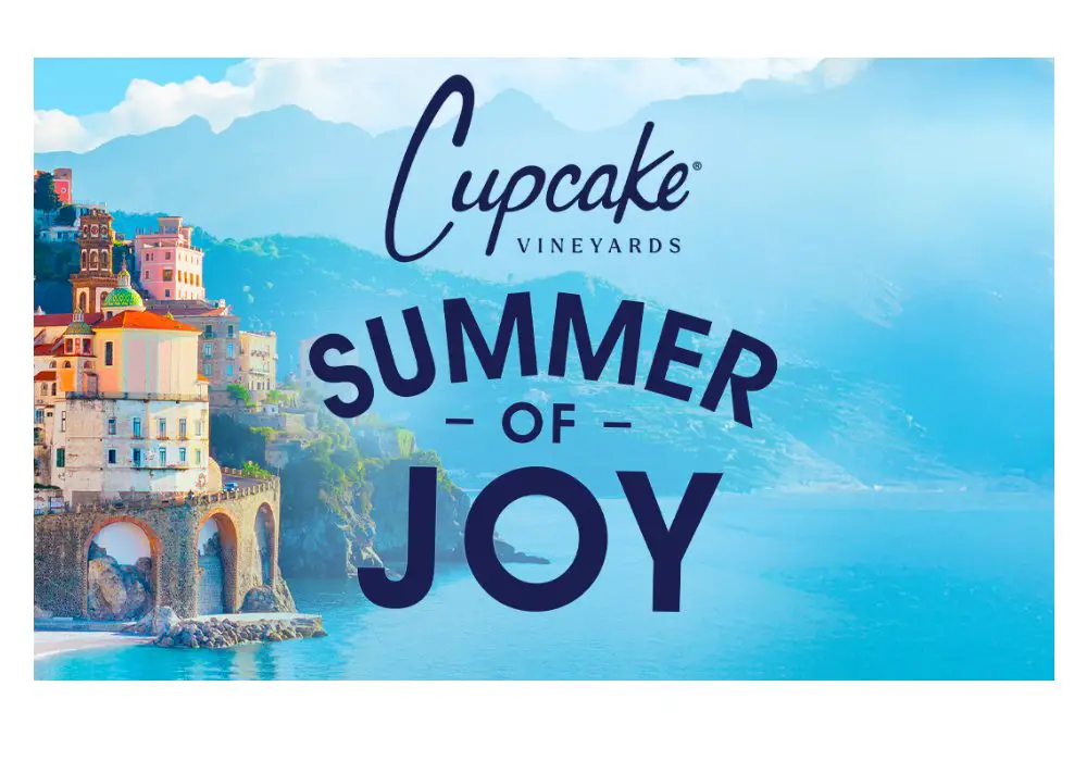 Cupcake Vineyards 2025 Summer Of Joy Sweepstakes - Win A Trip For Two & More