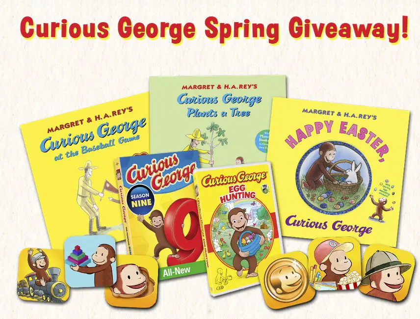 Curious George Spring Giveaway