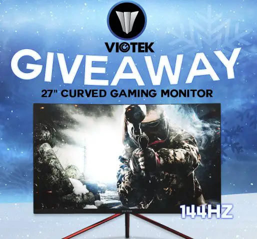 Curved Gaming Monitor Giveaway