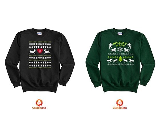 Custom Christmas Sweatshirt from Customink