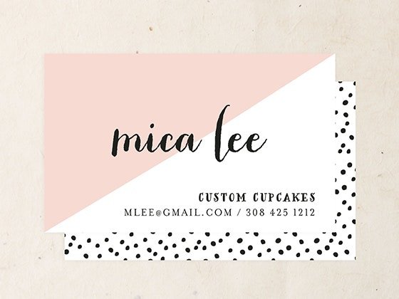 Customized Business Cards from Minted Sweepstakes