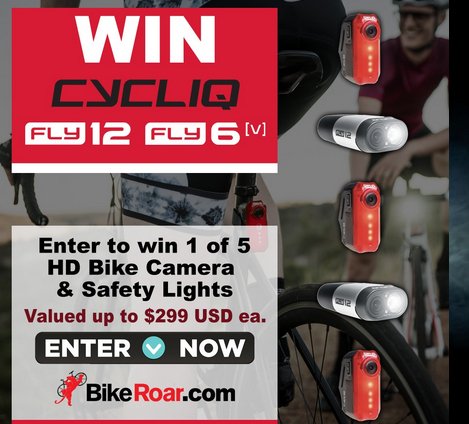 Cycliq Fly12 and Fly6 HD Bike Camera & Safety Lights