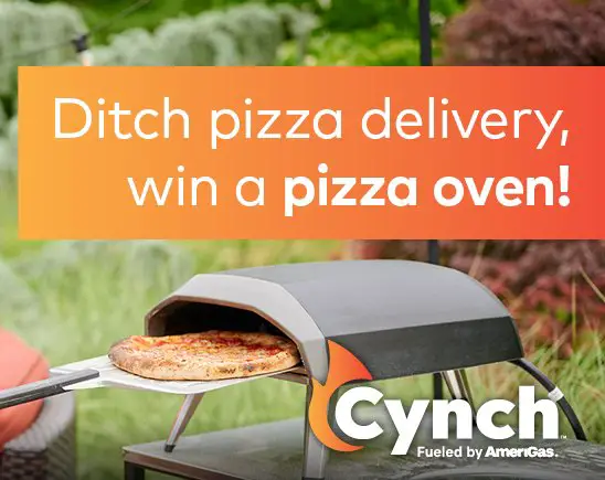 Cynch Ooni Pizza Oven Sweepstakes - Win an Ooni Koda 2 pizza oven