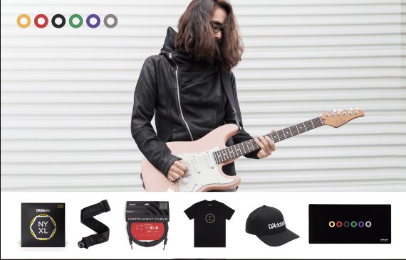 D'Addatio Mateus Asato Guitar Giveaway - Win A Mateus Asato Signature Series Electric Guitar & More