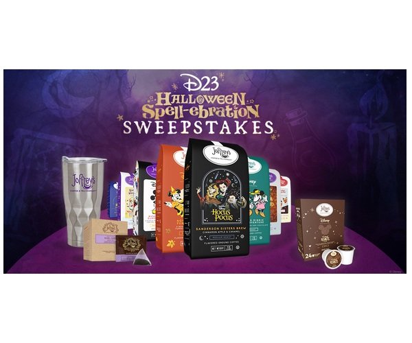 D23 Halloween Spell-ebration Sweepstakes - Win a Joffrey’s Coffee Prize Pack Worth $200