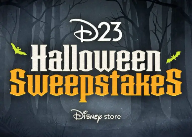D23 Halloween Sweepstakes - 4 Disney Store Halloween Prize Packs Up For Grabs