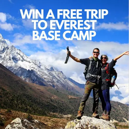 Daily Drop Trek To Everest Base Camp Giveaway - Win A Two Person 15-Day Trek To Mt. Everest Base Camp