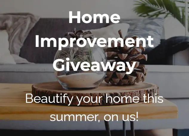 Daily PNut Home Improvement Giveaway - Win $500 Home Depot, $250 Target & $250 Amazon Gift Card
