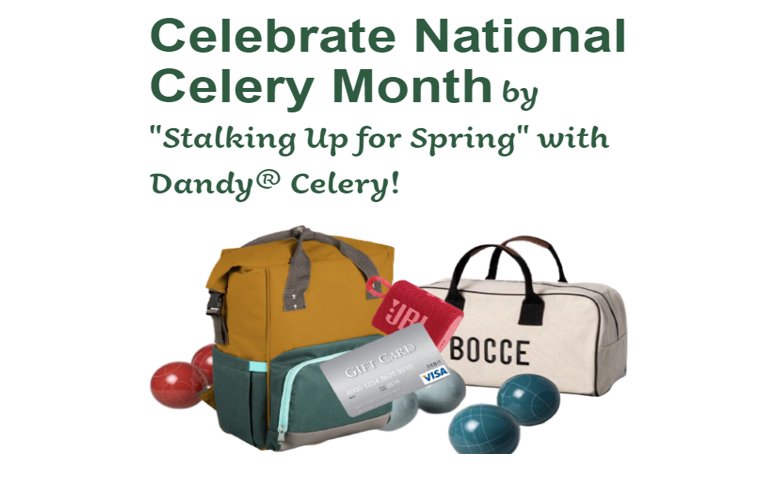 Dandy Stalk Up For Spring Giveaway - Win $1,000 Visa Gift Card, JBL Go 3 Speaker + More