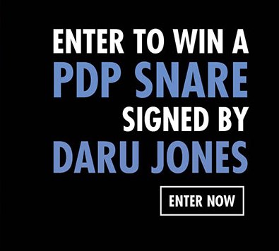 Daru Jones Snare Giveaway