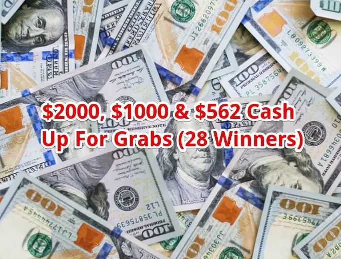 Dash Madness 2024 Season Sweepstakes –  $2000, $1000 & $562 Cash Up For Grabs (28 Winners)