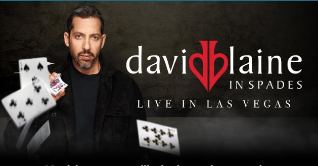 David Blaine IN SPADES Flyaway Sweepstakes – Win A 3-Day Trip to Las Vegas