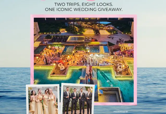 David’s Bridal Getaway Giveaway - Win a bachelor and bachelorette party trip for 4 to Playa del Carmen