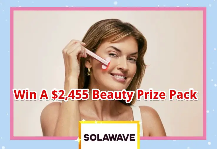 Day 10 of Ellen’s 12 Days of Giveaways  - Win A $2,455 Solawave Prize Pack