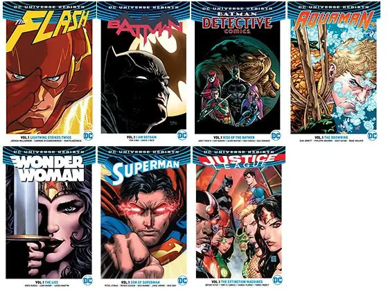 DC Comics REBIRTH Comic Book Series Sweepstakes