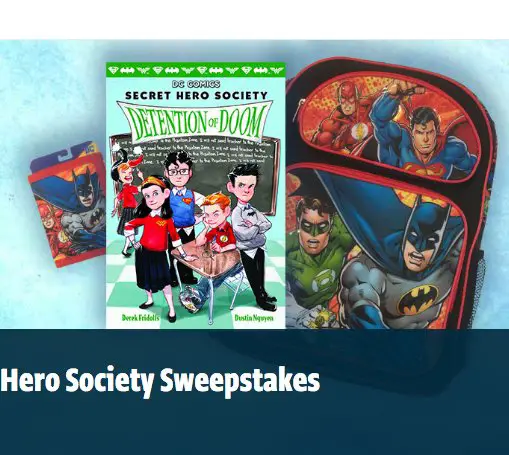 DC Family Secret Hero Society Sweepstakes