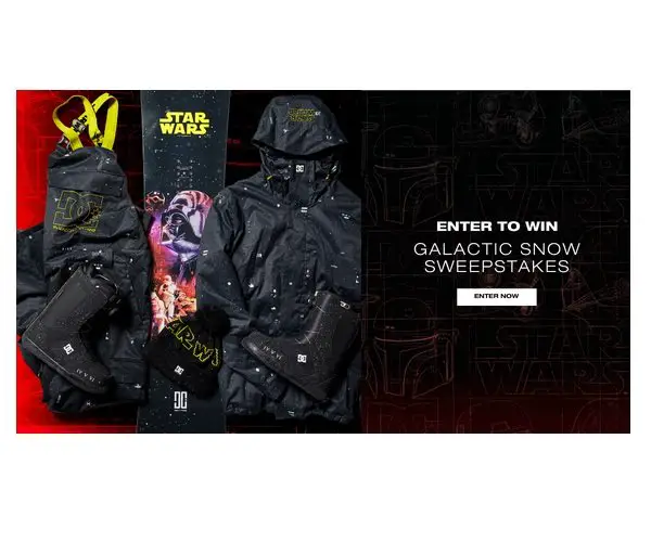 DC Shoes Galactic Snow Sweepstakes - Win A Snowboard & A $500 Gift Card
