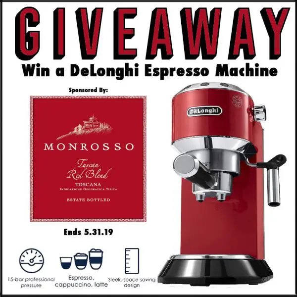 De'Longhi Espresso Machine Giveaway