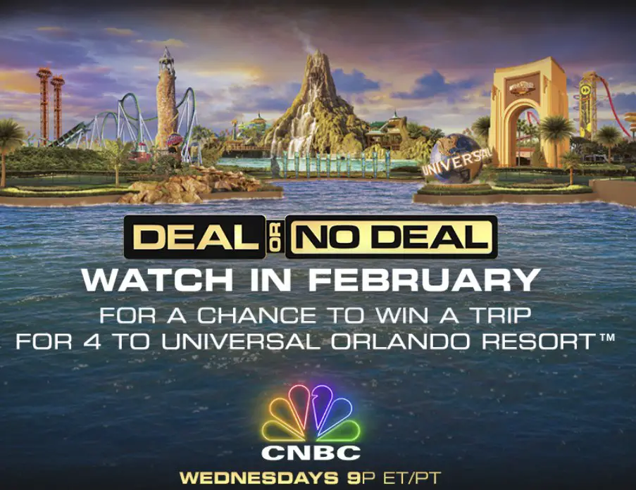 Deal or No Deal Watch & Win Sweepstakes
