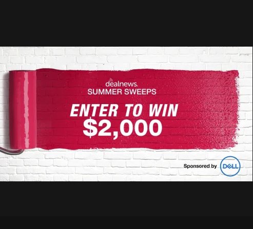 DealNews $2,000 Summer Sweepstakes