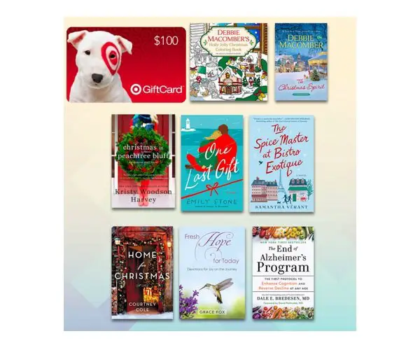Debbie Macomber's Giveaway - Win A $100 Target Gift Card, Books & More