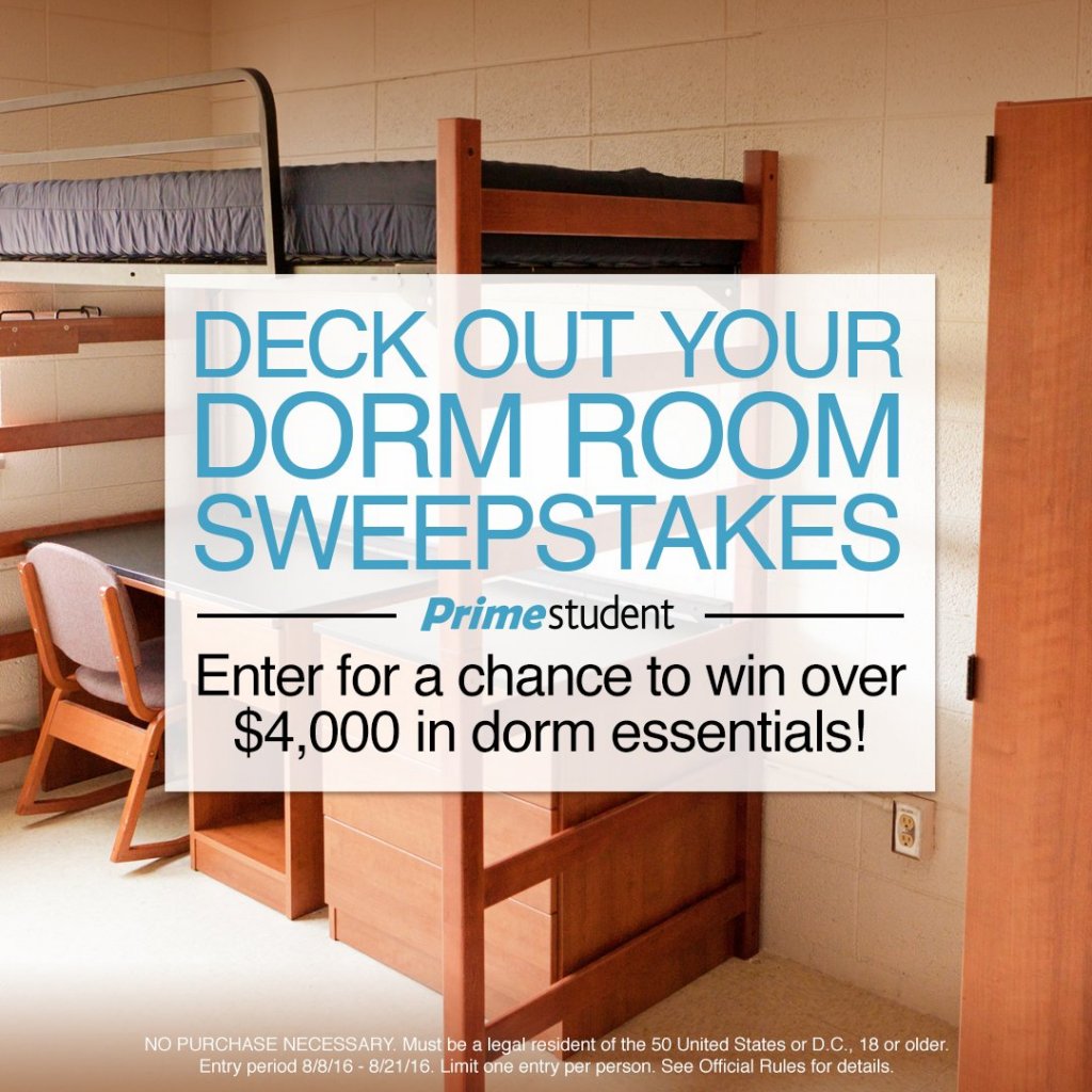 Deck Out Your Dormroom with $4000!