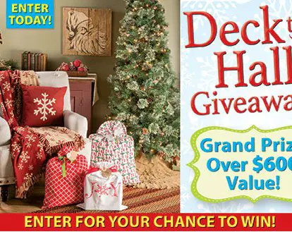 Deck The Halls Sweepstakes