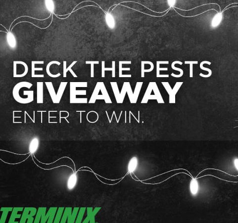 Deck The Pests Gift Cards Sweepstakes