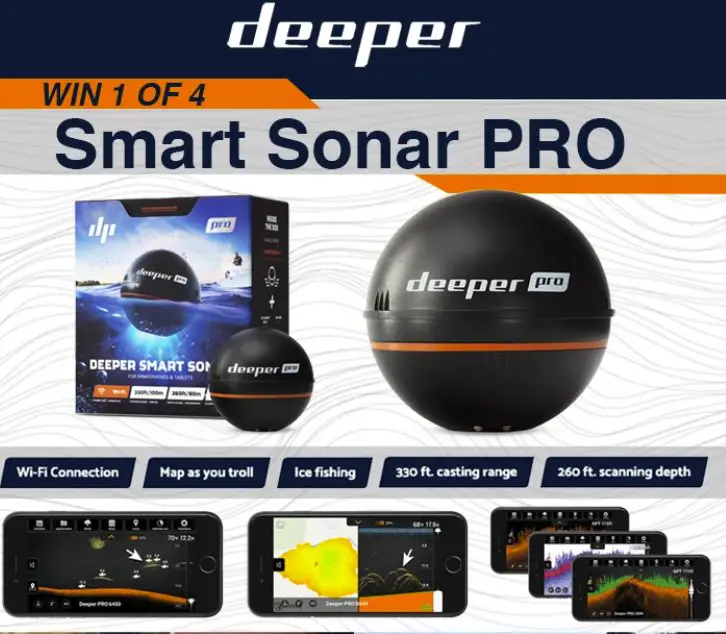 Deeper Sweepstakes PRO Fish Finders