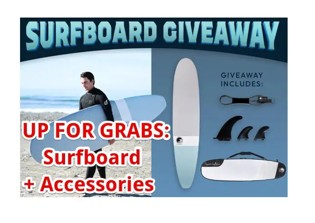 Degree 33 Ultimate Epoxy Longboard Giveaway - Surfboard + Accessories Up For Grabs