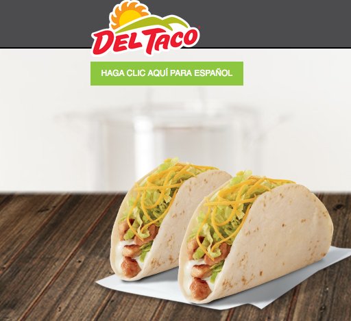 Del Taco Guest Satisfaction Winner's Survey