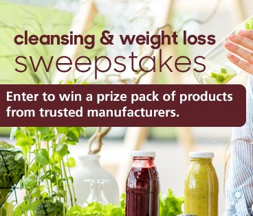 Delicious Living 2018 Cleansing & Weight Loss Sweepstakes