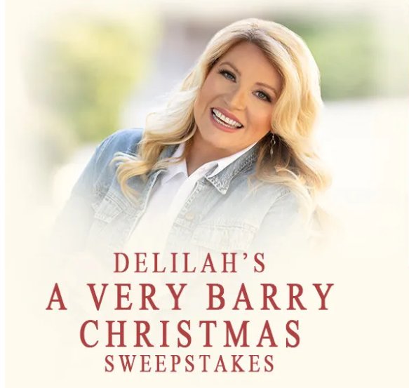Delilah’s A Very Barry Christmas Sweepstakes – Win A Trip For 2 To See Barry Manilow At West Gate Las Vegas